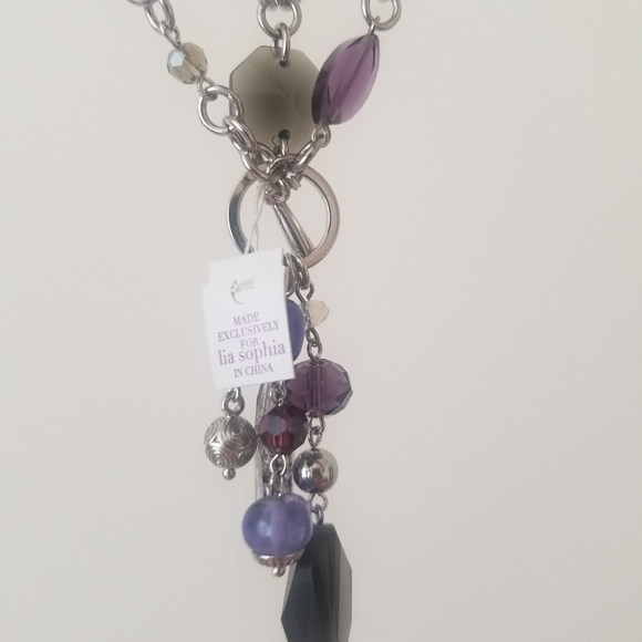⚠️NWT- Lia Sophia Violet Hour Toggle Necklace - Picture 2 of 16